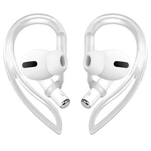 ear hooks compatible with airpods pro 2nd generation and airpods pro [multi-dimensional adjustable] accessories compatible with apple airpods 3 2 1 gen(transparent)