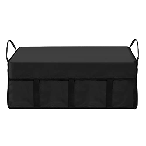 Yuar butee Extra Large Hay Bag Hay Bale Carry Bags for Horse,Goats,Cows,Trailer and Others Livestock (Black)