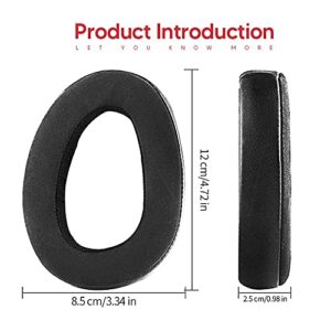 GSP 600 Ear Pads, Replacement Protein Leather Memory Foam Headphone Earpads Ear Cushion Pad for Sennheiser GSP 670 GSP 500 GSP 600 Gaming Headset