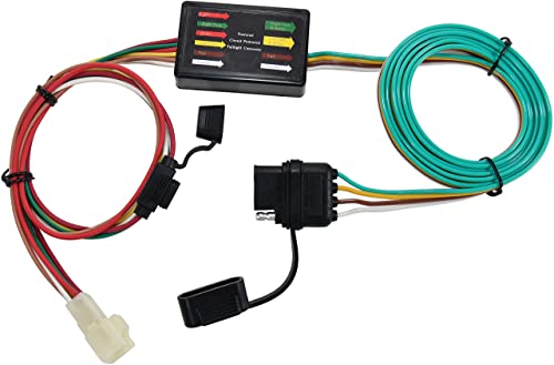 Oyviny 4 Way Trailer Wiring Harness 55370 for 1998-2008 Subaru Forester/2000-2009 Outback/2008-2014 Tribeca/2006-2007 B9 Tribeca/1996-1999 Legacy/2004 Impreza WRX Wagon