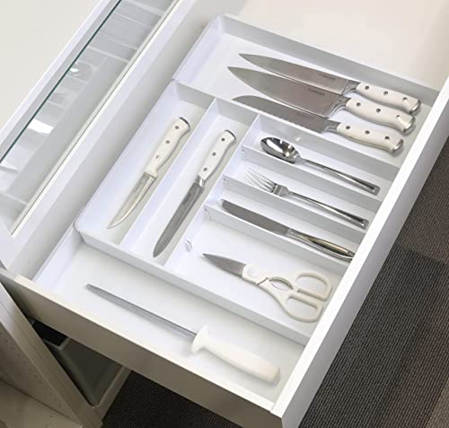 Simple Houseware Expandable Kitchen Drawer Flatware Organizer