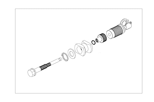 GGC4X4 Premium Anti-Rattle Hitch Lock Pin, Bike Racks, or Boat Trailers Silence The Rattling Noise That Occurs While Towing.Tightening Hitch Pin.Bolt Lock.Dodge Journey. Hitch Locking Pin