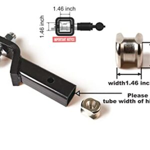 GGC4X4 Premium Anti-Rattle Hitch Lock Pin, Bike Racks, or Boat Trailers Silence The Rattling Noise That Occurs While Towing.Tightening Hitch Pin.Bolt Lock.Dodge Journey. Hitch Locking Pin