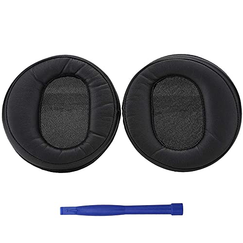 D7000 Ear Pads, Replacement Memory Foam Protein Leather Headphone Earpads Ear Cushion Pad for Denon AH D2000 D5000 D7000 AH-D2000 AH-D5000 AH-D7000 Headphones