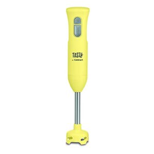 Tasty by Cuisinart Hand Blender, Yellow, 2.5"(L) x 2.5"(W) x 15.71"(H)