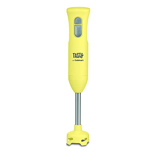 Tasty by Cuisinart Hand Blender, Yellow, 2.5"(L) x 2.5"(W) x 15.71"(H)