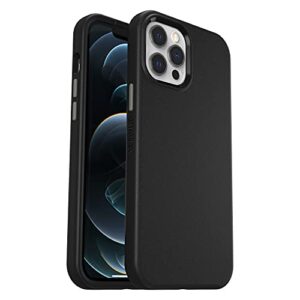 otterbox - ultra-slim iphone 12 pro max case (only) - made for apple magsafe, protective phone case, sleek & pocket-friendly profile (black licorice)