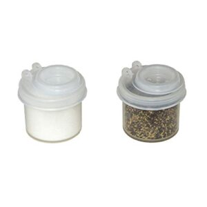 Brazza Outdoors set of 10 Mini spice jars with sifter and cap (15)