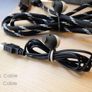 Magnetic Animal Cable Wraps - Multipurpose - Flexible and Durable - Hedgehog and Elk