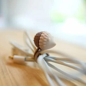 Magnetic Animal Cable Wraps - Multipurpose - Flexible and Durable - Hedgehog and Elk