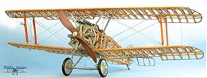 model airways sopwith camel ww1 historically accurate plane wood & metal model kit 1:16 scale