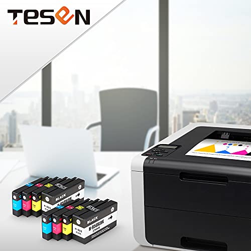 TESEN (950 951) Compatible Ink Cartridge Replacement for HP 950XL 951XL Use with HP Officejet Pro 8600 8610 8620 8630 8640 8625 8615 8100 251dw 271dw 276dw Printer, 8 Pack Color Set