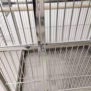 BMWPET SUS201 Stainless Steel PLAYTOP Style Bird CAGE Parrot CAGE 36"X26"X65"