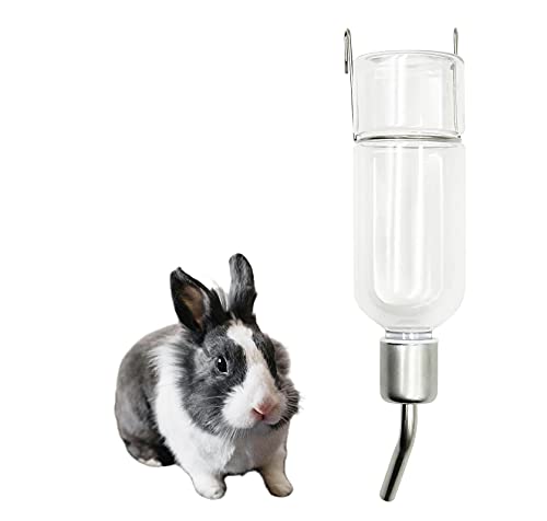 Bunnies Water Bottles for Rabbits, Guinea Pigs, Ferrets, Birds, Chinchillas, Rats, Hamsters, Critters, Pets and Small Animals