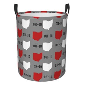 large laundry hampers collapsible laundry baskets ohio state gray usa america washing bin waterproof lightweight storage bin for toy organizer nursery