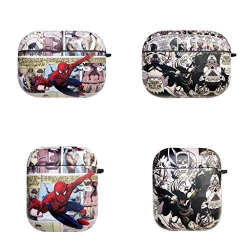 Airpod Case, Airpod Cover, Phone Accessories, Gift for Friends, Cartoon Airpod Case, Unique Airpod Case, Marvel Character Airpod Accessories (Generation 1/2, Spider-Man)