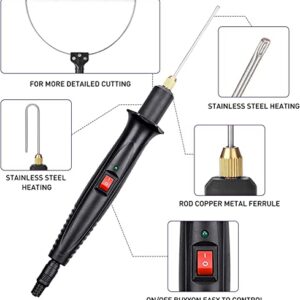 4 in 1 Foam Cutter Set, GOCHANGE Electric Cutting Machine Pen Tools Kit, 100-240V / 18W Styrofoam Cutting Pen With Electronic Voltage Transformer Adaptor…