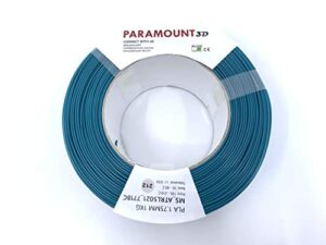 paramount 3d pla 1.75mm 1kg filament (master spool) (mid century teal (ms_atrl50217718c), 1kg [1 roll])