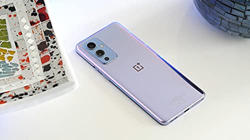 OnePlus 9 5G Dual LE2110 128GB 8GB RAM Factory Unlocked (GSM Only | No CDMA - not Compatible with Verizon/Sprint) China Version | Arctic Sky (Blue)