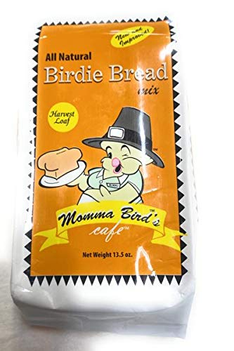 V&P Momma's Bird Bread Mix for Bird Food or Bird Treat - Bundle of One Original and One Harvest Bag