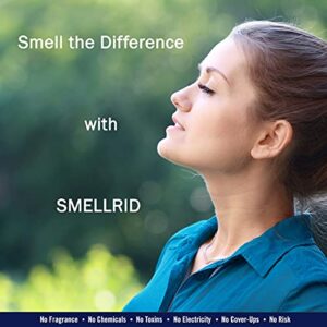 SMELLRID Reusable Activated Charcoal Air Purifier & Smell Eliminator That Works [1 Pack] - XX Large 500g (7.5" x 8.7") Pack Treats 250 Sq. Ft. - Premium Natural Air Cleaner for Home, Business & More