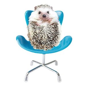 woledoe hedgehog supplies, pet chair photography props, small animal furniture for cage accessories - blue