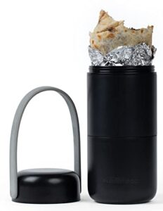 burrito pop — first of its kind twistable burrito holder | travel lunch container | burrito containers | to keep your burrito or sub sandwich warm on the go!