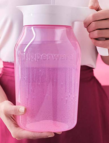 NewTupperware Universal Jar Pitcher Twist 3 qt / 3L Pink