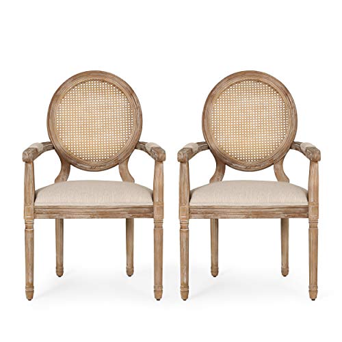 Christopher Knight Home Judith DINING CHAIR SETS, Wood, Beige + Natural