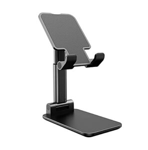 vimi adjustable cellular table stand with tilt positions (black)