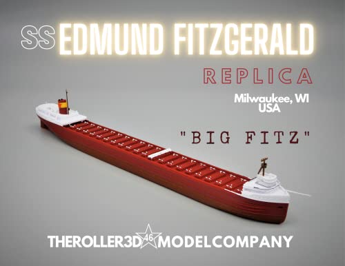 RMS Edmund Fitzgerald Model 1 Foot in Length