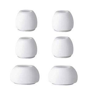 miayaya earbuds eartips fit for airpods pro 3 2019 earplugs replacement anti slip soft silicone cover case earphone ear tips buds dustproof silica gel large medium small durable comfortable 3 pairs