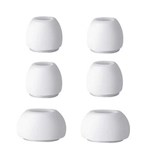 Miayaya Earbuds Eartips Fit for AirPods Pro 3 2019 Earplugs Replacement Anti Slip Soft Silicone Cover Case Earphone Ear Tips Buds Dustproof Silica Gel Large Medium Small Durable Comfortable 3 Pairs