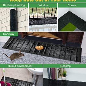 6 Pack Sticky Mouse Trap, X- Large 47.2 * 11'' Glue Traps for Mice and Rats Traps Indoor for Home, Rodent Snakes Spiders Roaches