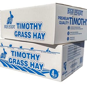 High Desert 2nd Cutting Timothy Grass Hay for Guinea Pigs, Rabbits, and More Small Animal Pets