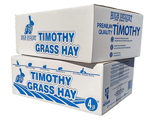 High Desert 2nd Cutting Timothy Grass Hay for Guinea Pigs, Rabbits, and More Small Animal Pets