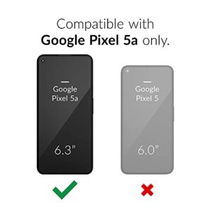 Crave Dual Guard for Pixel 5a Case, Shockproof Protection Dual Layer Case for Google Pixel 5a 5G - Forest Green