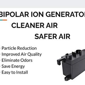 Bipolar Ion Generator Air Purifier for Home A/C - 24VAC - Millions of Positive and Negative Ionization Output