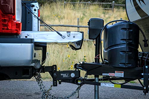 Weigh Safe TrueTow Weight Distribution WSWD8-2.5-SET with 4 Point Sway Control & Weight Gauge, 8" Drop 2.5" Shank 20,000 LBS Max GTW 2,200 LBS Max Tongue Weight Includes 2-5/16" TowBall, 4 Pc Lock Set