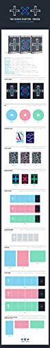 Kpop Merch TXT - Album [THE CHAOS CHAPTER : FREEZE] Random Ver