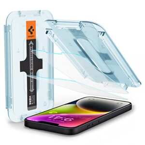 Spigen Tempered Glass Screen Protector designed for iPhone 14 / iPhone 13 Pro/iPhone 13 [2 Pack]