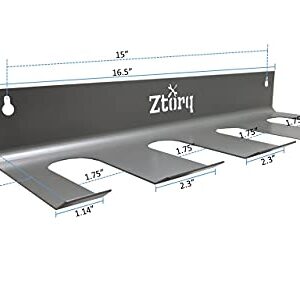 Ztorq Cordless Drill Tool Organizer - Drill Holder Storage Wall Mount Rack to optimize Garage Organization and Power Tool Storage