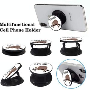 4 Pack Foldable Expanding Cell Phone Finger Stand Holder Compatible with All Smartphones and Tablets Follow Me Not Today Sloth Mode