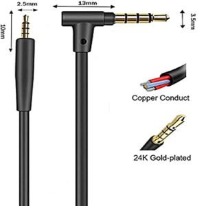 BINGLE Headphones Cable Replacement Cord for Bose QuietComfort 25/35 / 35II /On-Ear 2/OE2/OE2i/Soundlink/SoundTrue Headphones Aux Extension Cord with Inline Mic Volume Control