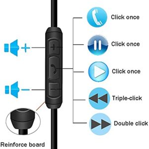 BINGLE Headphones Cable Replacement Cord for Bose QuietComfort 25/35 / 35II /On-Ear 2/OE2/OE2i/Soundlink/SoundTrue Headphones Aux Extension Cord with Inline Mic Volume Control