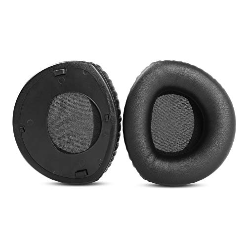 Replacement Earpads Ear Cushion Memory Foam HDR160 HDR170 RS160 RS180 Compatible with Sennheiser HDR160/170/180 RS160/170/180 Wireless Headset Upgrade Protein Leather Ear Covers