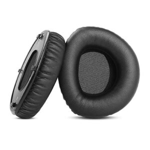 Replacement Earpads Ear Cushion Memory Foam HDR160 HDR170 RS160 RS180 Compatible with Sennheiser HDR160/170/180 RS160/170/180 Wireless Headset Upgrade Protein Leather Ear Covers