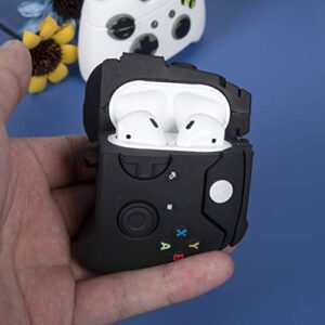 Oqplog for Airpod Pro 2019/Pro 2 Gen 2022 for AirPods Pro Case 3D Cute Fun Cartoon Character Air Pods Pro Cover Design for Men Girls Teen Boys Unique Kawaii Trendy Silicone Cases – Black Controller