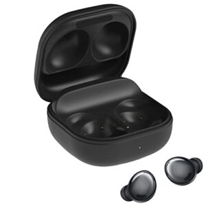 kissmart charging case for samsung galaxy buds pro, replacement charger case dock station for galaxy buds pro sm-r190 (black)