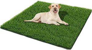ssriver dog grass pad,51.1x31.8in fake grass for dogs,artificial grass pee pad for puppies potty training indoor outdoor
